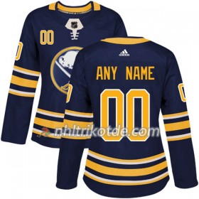 Buffalo Sabres Trikot Custom Adidas 2017-2018 Marineblau Authentic - Dame